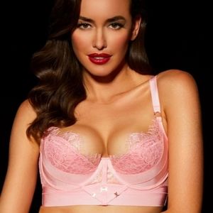Honey Birdette Belinda Collection Pink Bra